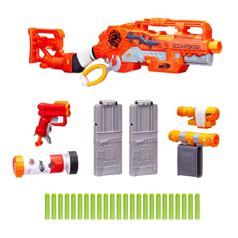 Nerf Zombie Strike Survival Scravenger - Hasbro- E1735